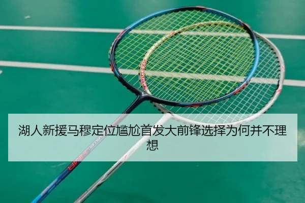 湖人新援马穆定位尴尬首发大前锋选择为何并不理想